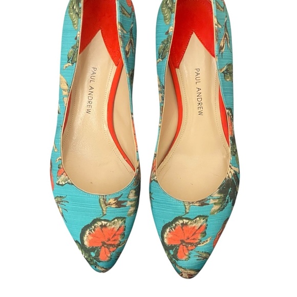 Paul Andrew Women Heels - Vestiaire Collective Floral size 38 - Picture 2 of 13
